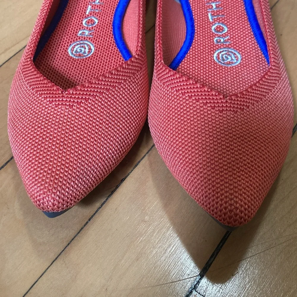 Stylish Coral Rothy's Women's Flats - Picture 8 of 8